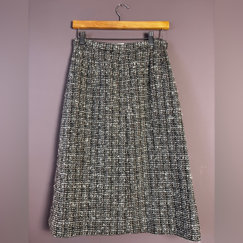 Vintage Jaeger Tweed Skirt Sz M